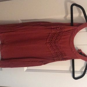 Burnt orange tank top